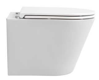 Подвесной унитаз Avimano Intuition 1000070 безободковый белый глянец